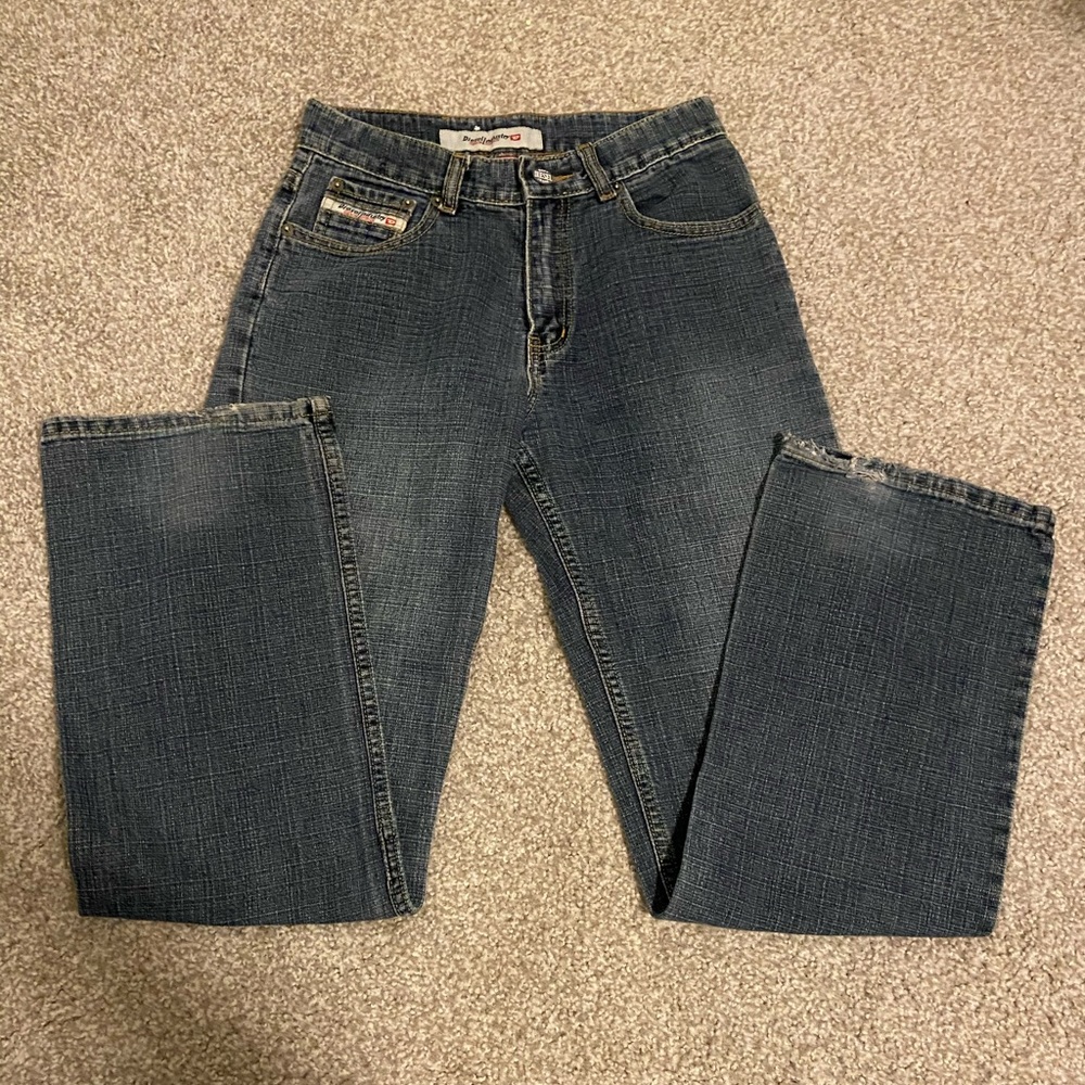 Diesel Women's Dark Blue Boot Cut Jeans